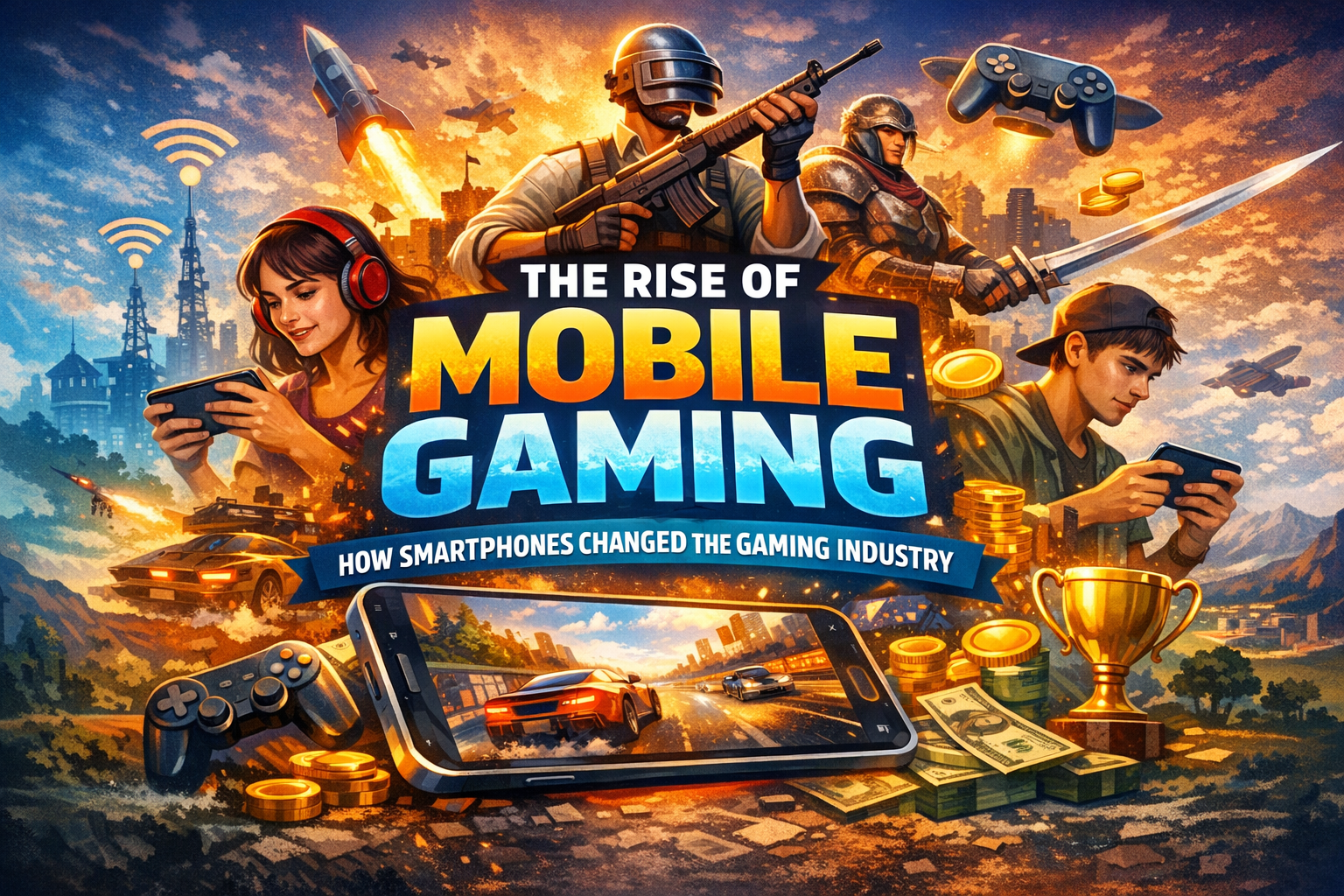The rise of mobile gaming