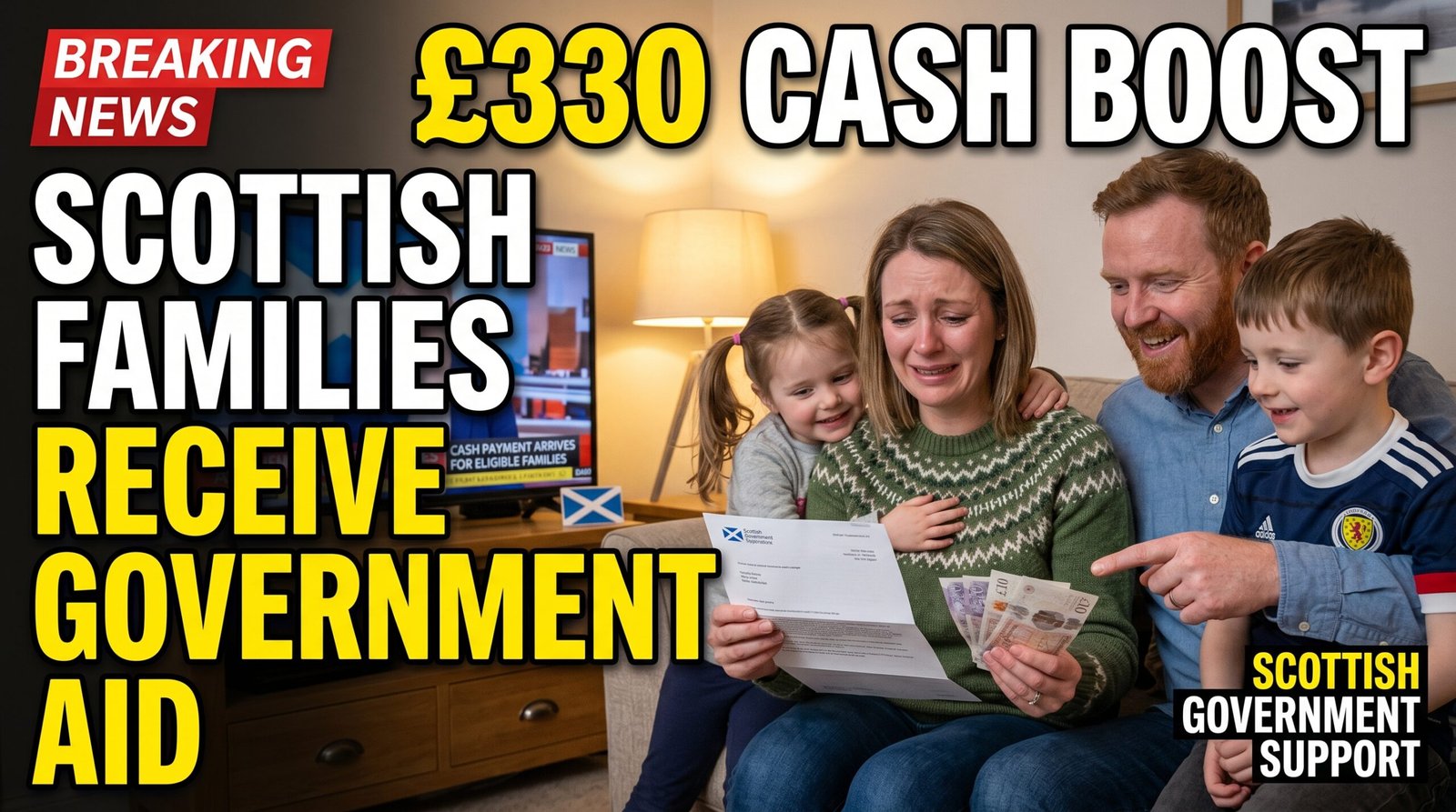 Scotland £330 Payment: Thousands of Families Can Claim a One-Off Cash Boost From Today
